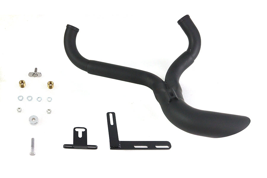 Wyatt Gatling Ground Pounder Exhaust System Black