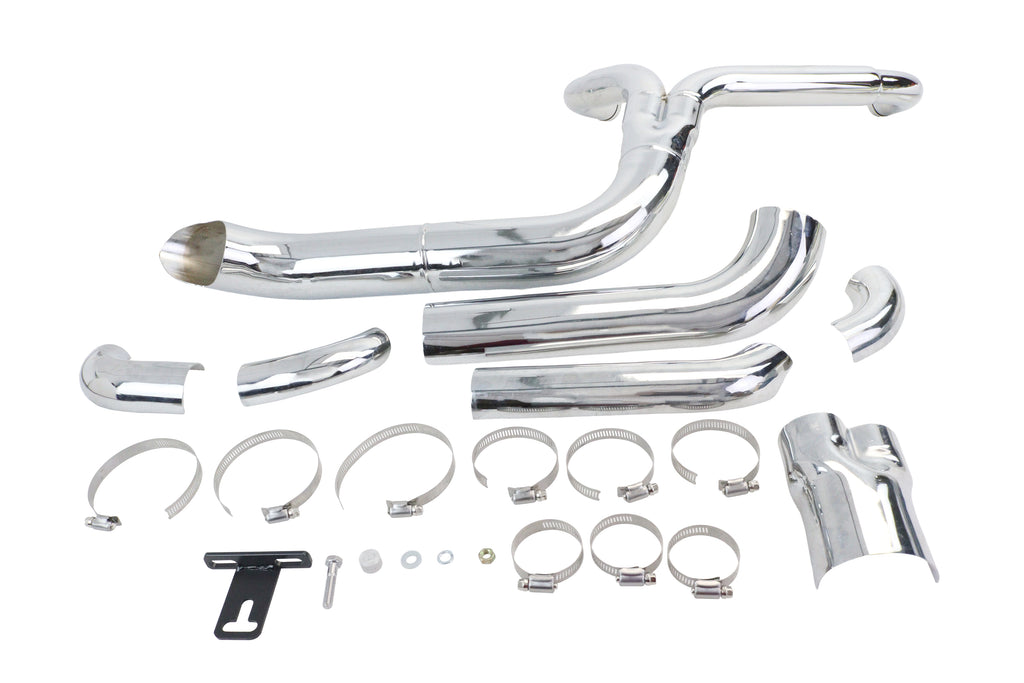 Speedster 1-3/4 inch 2 into 1 Exhaust Header Set Chrome
