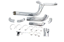 Load image into Gallery viewer, Speedster 1-3/4 inch 2 into 1 Exhaust Header Set Chrome