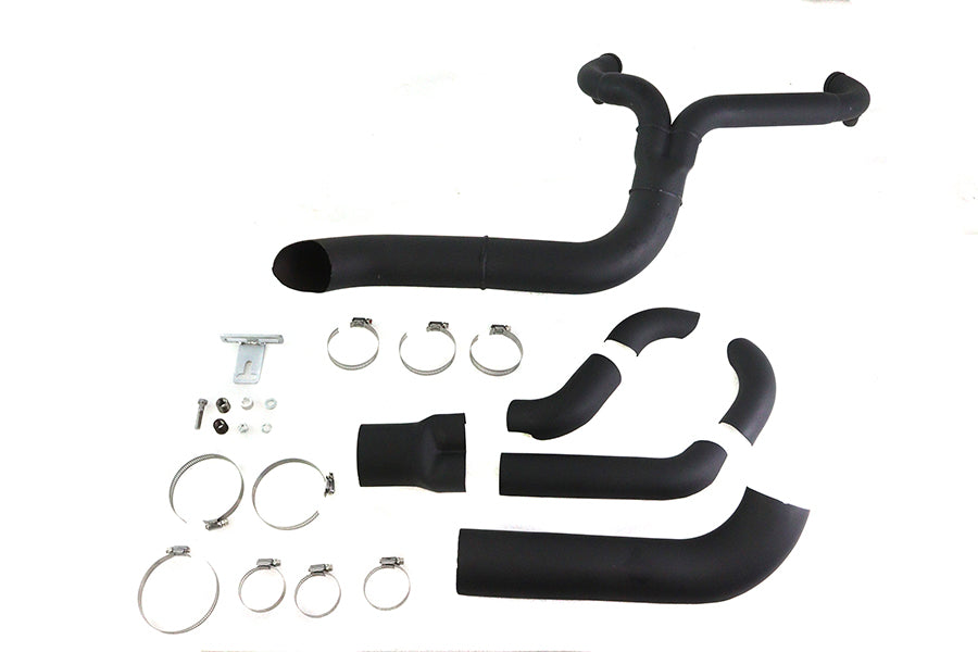 Speedster 1-3/4 inch 2 into 1 Exhaust Header Set Black