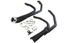 Load image into Gallery viewer, Cyclone 1-3/4 inch 2 into 1 Exhaust Header Set Black