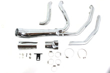 Load image into Gallery viewer, Cyclone 1-3/4 inch 2 into 1 Exhaust Header Set Chrome