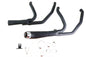 Cyclone 1-3/4 inch 2 into 1 Exhaust Header Set Black
