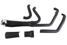 Load image into Gallery viewer, Cyclone 1-3/4 inch 2 into 1 Exhaust Header Set Black