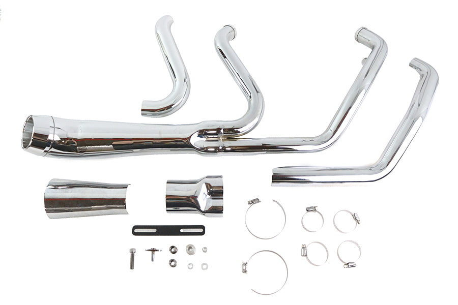 Cyclone 1-3/4 inch 2 into 1 Exhaust Header Set Chrome