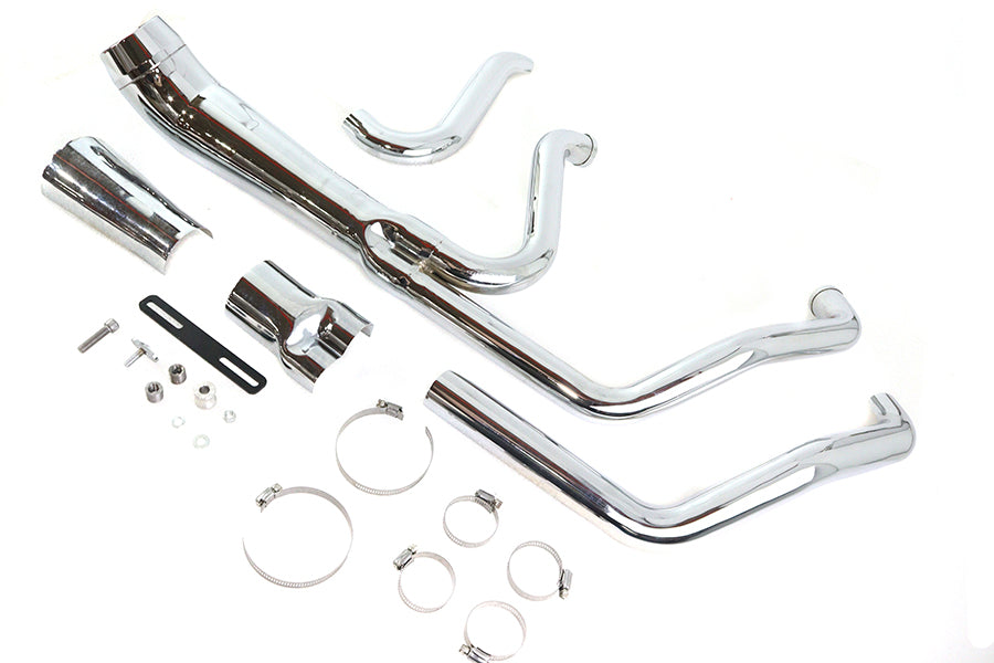 Cyclone 1-3/4 inch 2 into 1 Exhaust Header Set Chrome