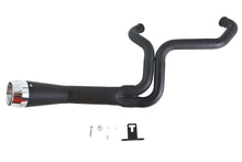 Load image into Gallery viewer, Factory Sample FLT Offset Megaphone 2:1 Exhaust Black with