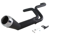 Load image into Gallery viewer, Factory Sample FLT Offset Megaphone 2:1 Exhaust Black with