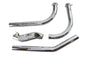 Factory Sample Shovelhead Upsweep Exhaust Header Set Chrome