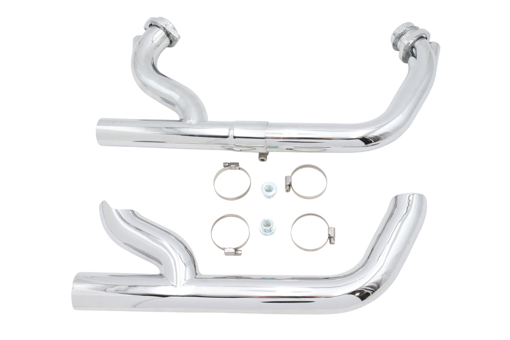 Factory Sample 2:1 Siamese Exhaust Header Set Chrome