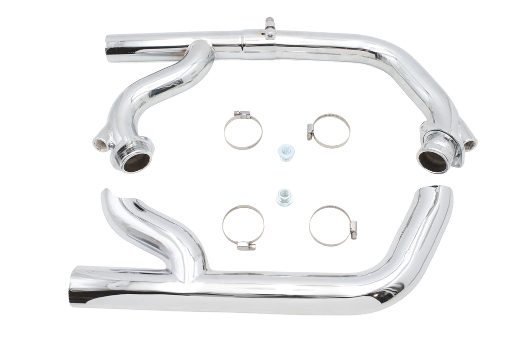 Factory Sample 2:1 Siamese Exhaust Header Set Chrome
