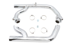 Load image into Gallery viewer, Factory Sample 2:1 Siamese Exhaust Header Set Chrome