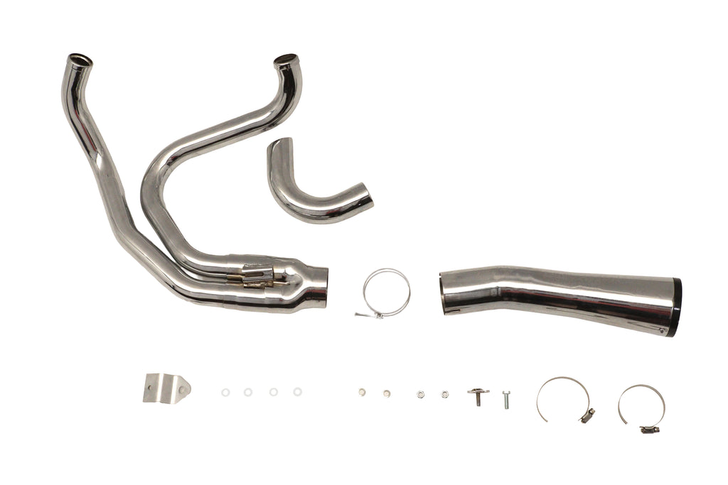 Wyatt Gatling Road Rage Exhaust Header System Chrome