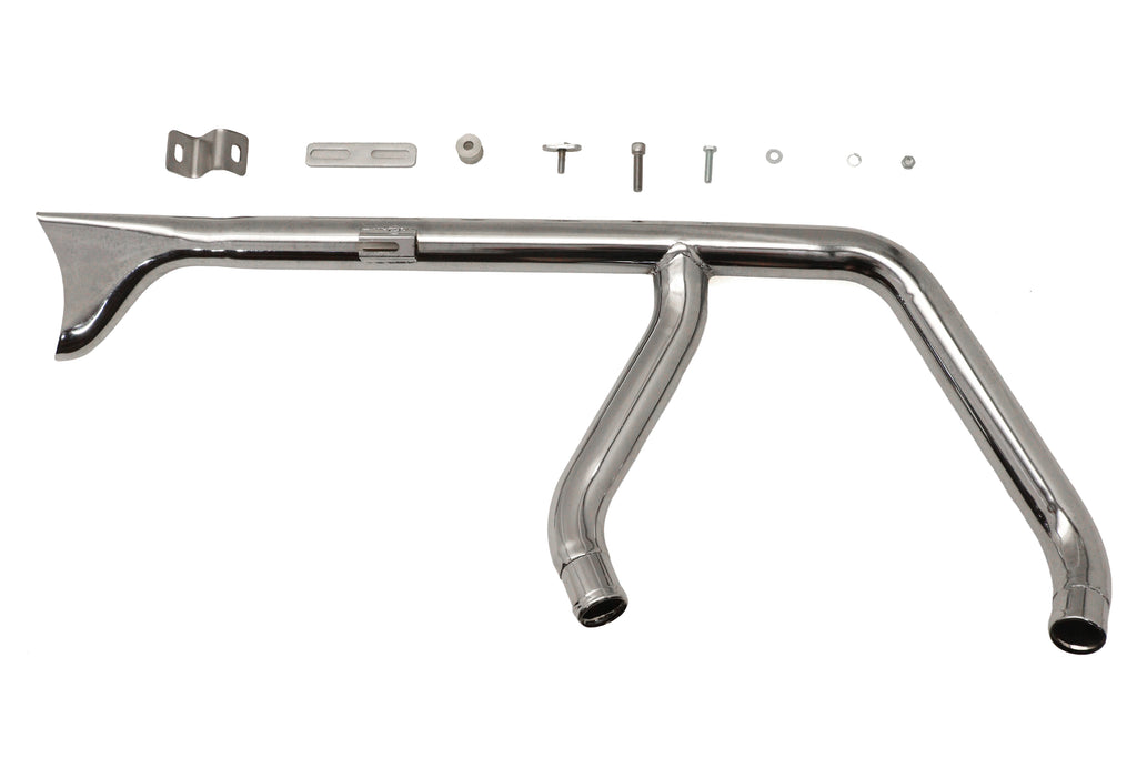 1-3/4 inch 2 into 1 Exhaust Header Set Chrome