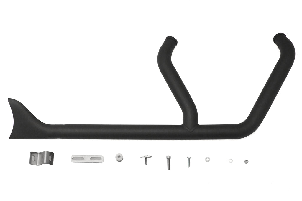 1-3/4 inch 2 into 1 Exhaust Header Set Black