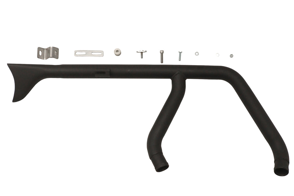 1-3/4 inch 2 into 1 Exhaust Header Set Black