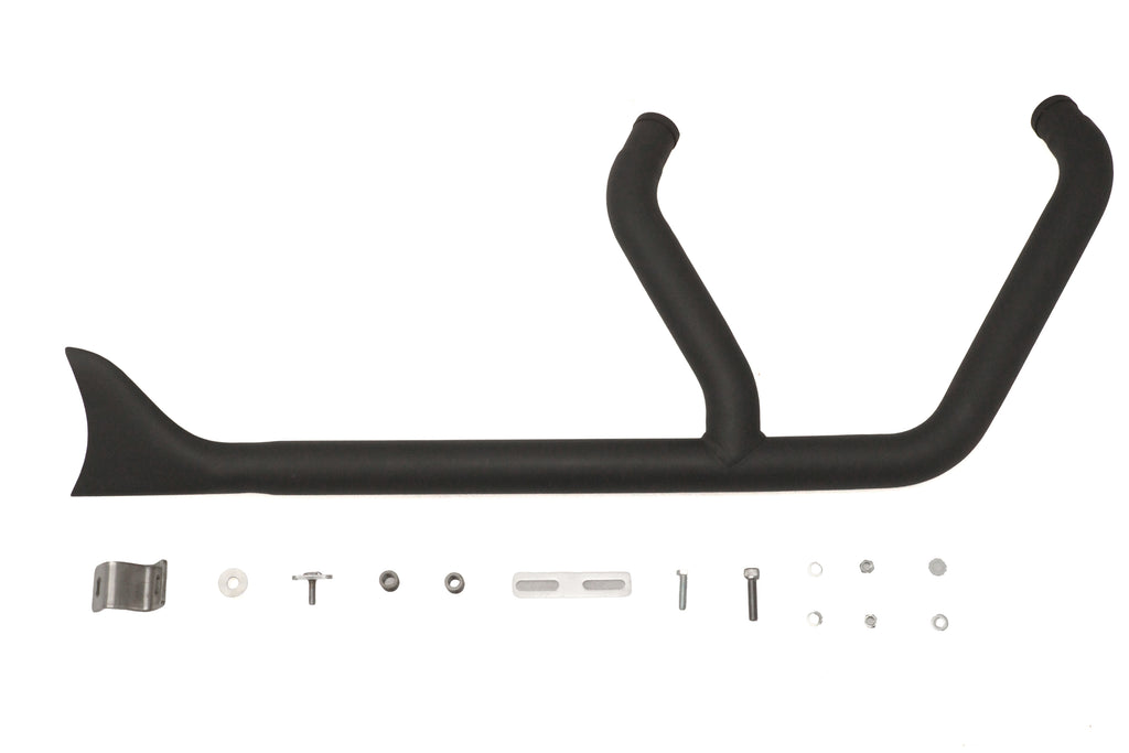 1-3/4 inch 2 into 1 Exhaust Header Set Black