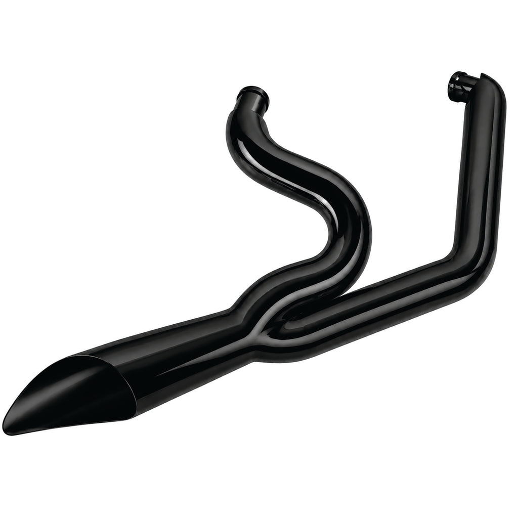 Butte 2 into 1 Exhaust Header Set Black