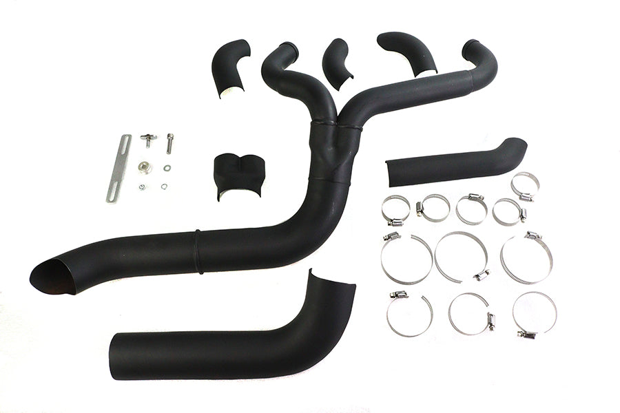 Speedster 1-3/4 inch 2 into 1 Exhaust Header Set Black