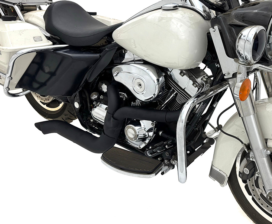 Speedster 1-3/4 inch 2 into 1 Exhaust Header Set Black