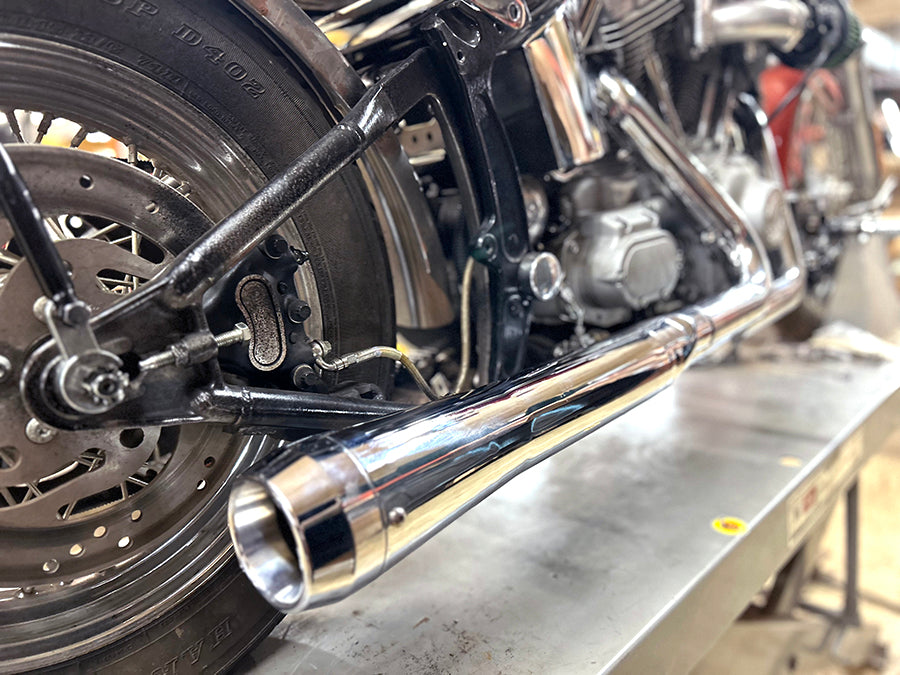 Wyatt Gatling Holeshot Exhaust Set Chrome