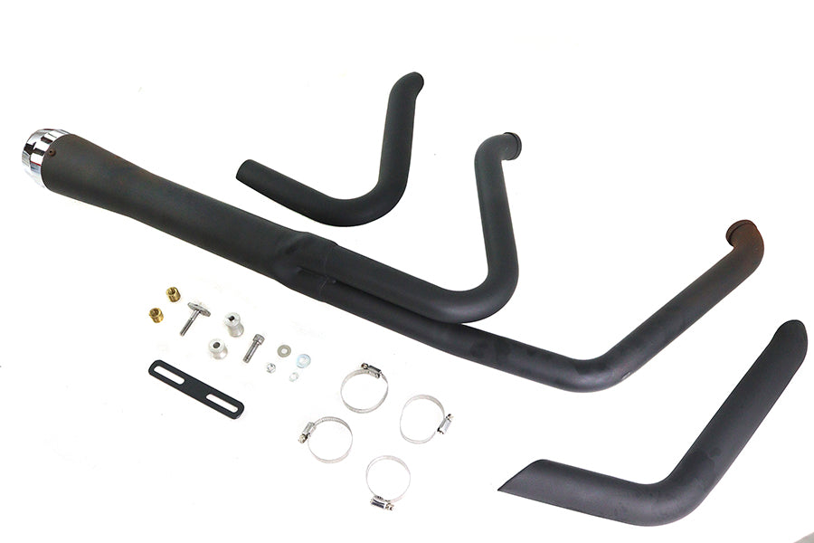 Wyatt Gatling Holeshot Exhaust Set Black