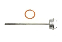 Load image into Gallery viewer, Cadmium Plated Oil Tank Filler Cap and Gauge Kit