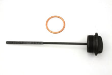 Load image into Gallery viewer, Parkerized Oil Tank Filler Cap and Gauge Kit