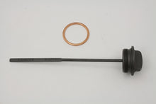 Load image into Gallery viewer, Parkerized Oil Tank Filler Cap and Gauge Kit