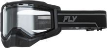 Load image into Gallery viewer, Focus Snow Black W/Clear Lens