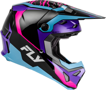 Load image into Gallery viewer, Formula Cp Charge Helmet Black/Purple/Pink/Blue Md