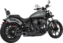 Load image into Gallery viewer, Shorty 2 1 4.5" Combat End Cap Indian Chief Bk/Bk