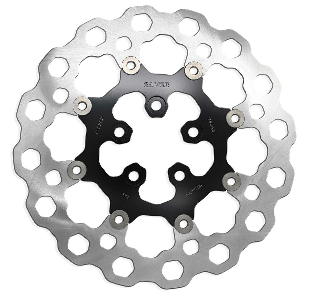 Rotor 11.8" Floating Cubiq Rr Black