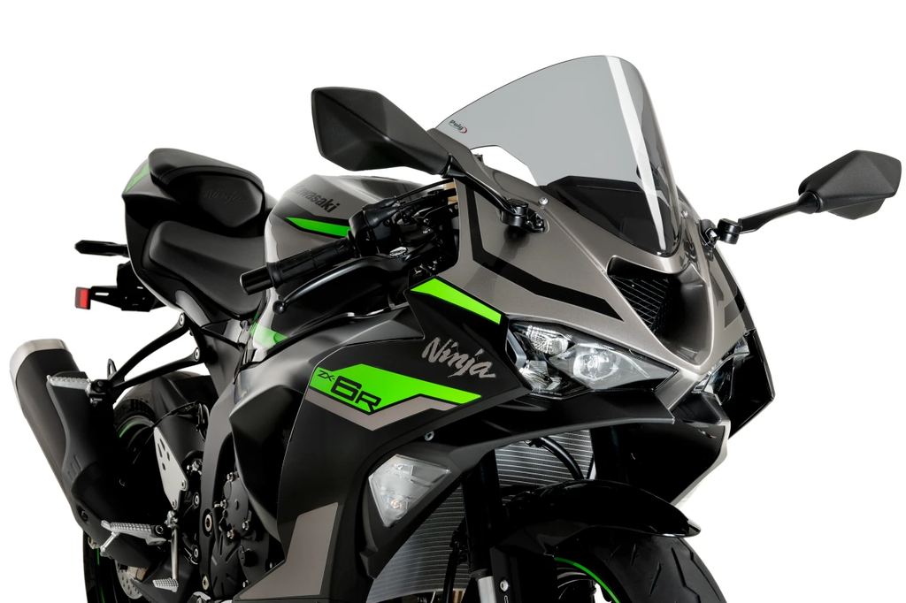 Windscreen R Racer Smoke Kaw