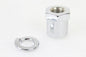 Front Axle Nut and Washer Kit Chrome Plated