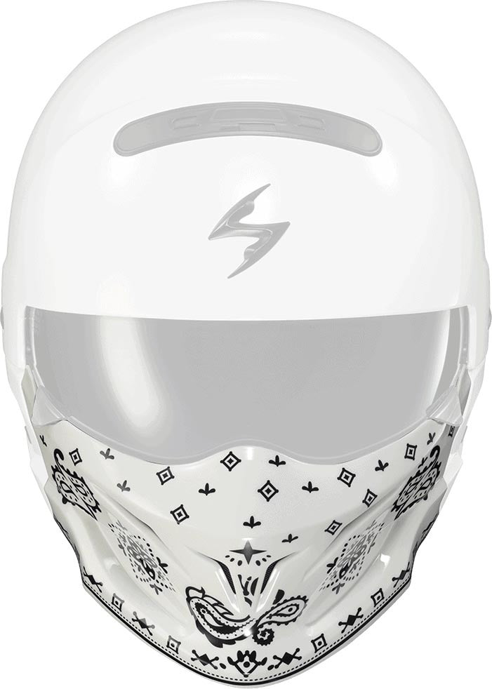 Covert Mask Bandana Gloss White
