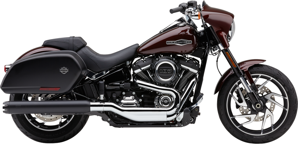 Dual Cut Slip Ons Chrome Flsb 18 24