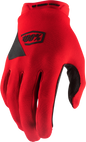 Ridecamp Youth Gloves Red Sm