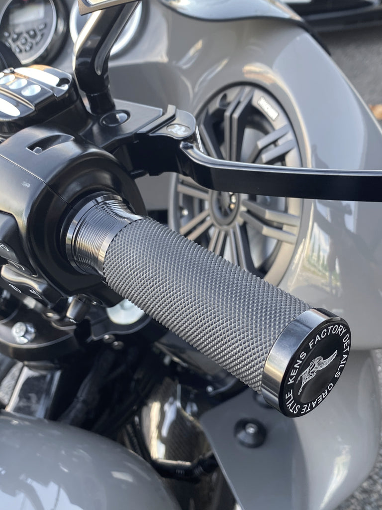 Nl Grips Fine Knurl Tbw 1"