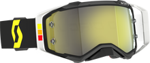 Load image into Gallery viewer, Prospect Pro Circuit Goggle Black/White Yellow Chrome Work