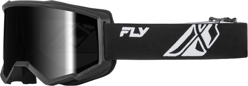 Focus  Goggle  Black/White W/Dark Smoke Hydrophoc Lens