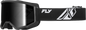 Focus  Goggle  Black/White W/Dark Smoke Hydrophoc Lens