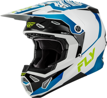 Load image into Gallery viewer, Youth Formula Cp Charge Helmet White/Blue/Black Yl
