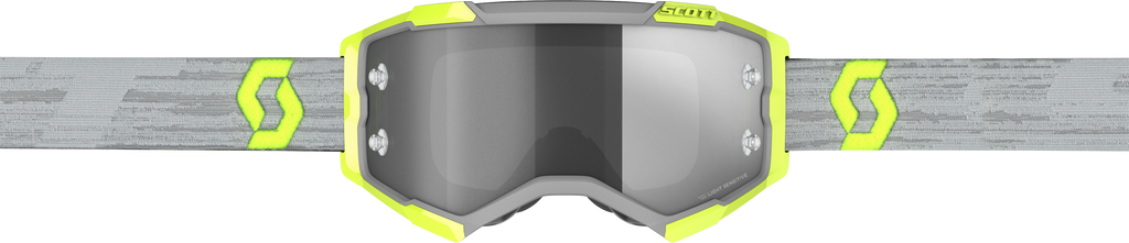 Fury Goggle Ls Grey/Yellow W/Grey Works