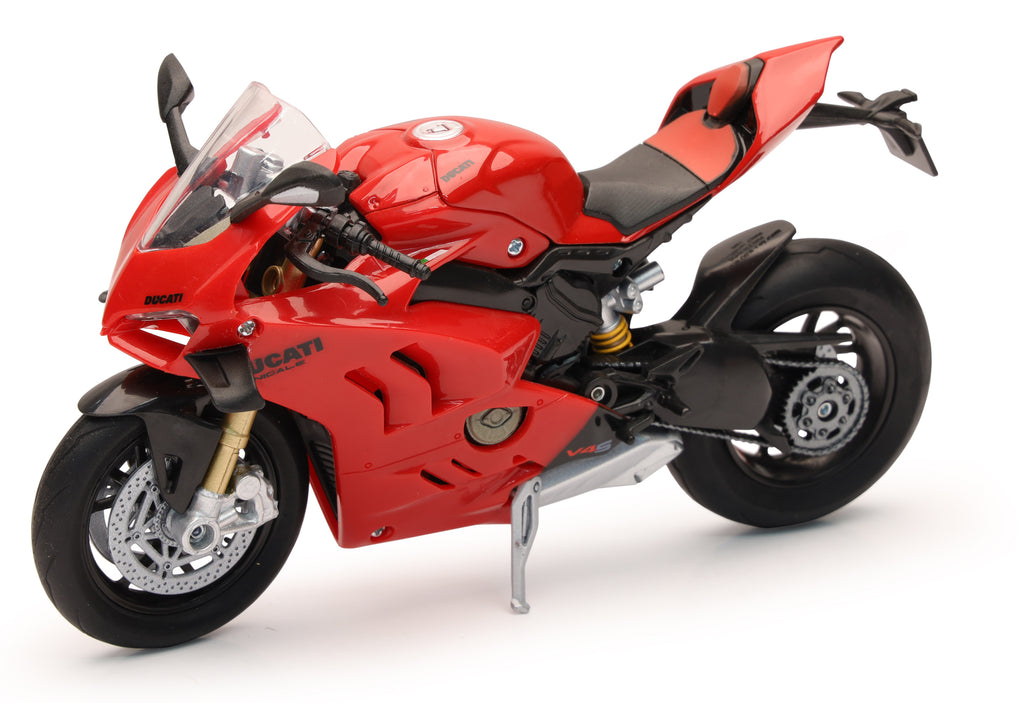 1:12 Scale Super Sport Bike Ducati Panigale V4 S (Red)