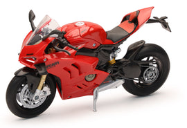 1:12 Scale Super Sport Bike Ducati Panigale V4 S (Red)