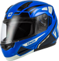 Md 04 Sector Helmet Blue/Black Xl