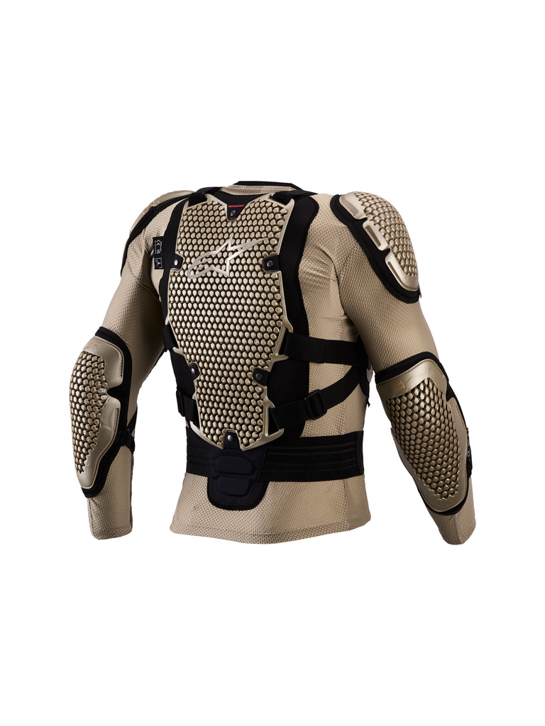Bionic Action V3 Prtctn Jacket Aluminum/Blk/Red Fluo Lg