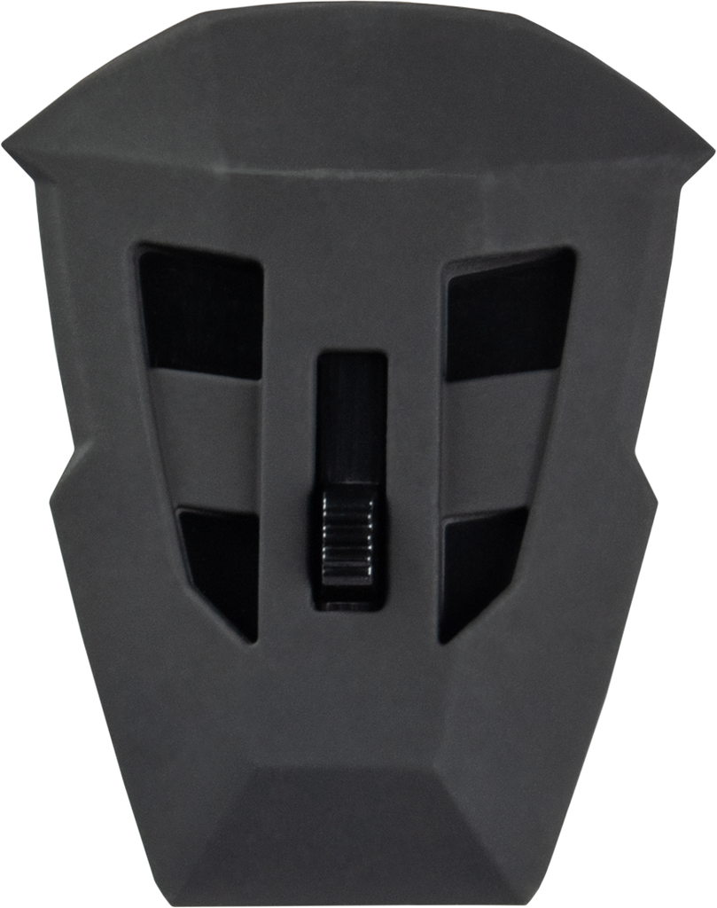 Md 74 Mouth Vent W/Screws Matte Black