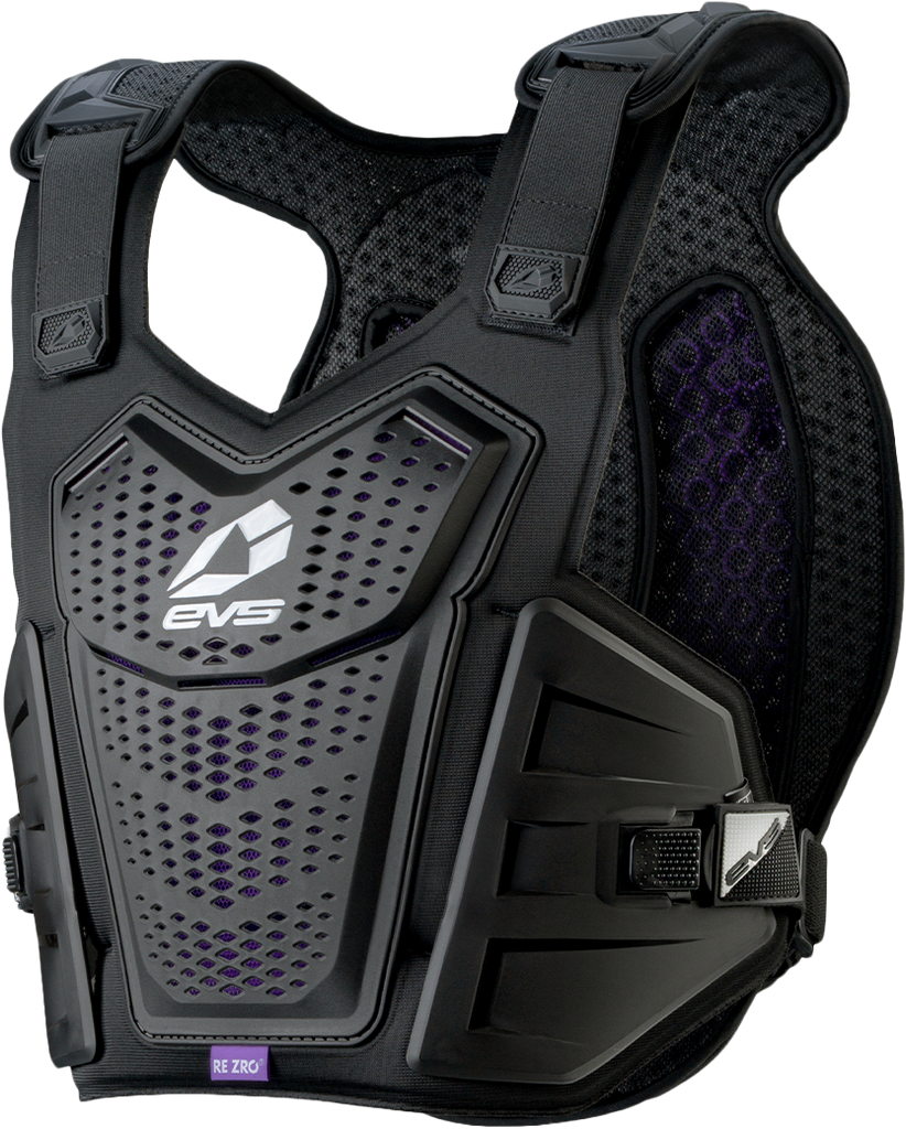 F1 Pro Chest Protector W/Rezro Black/White Lg/Xl
